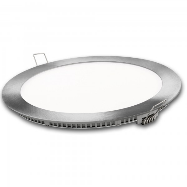 Downlight led redondo plata  3w.fria