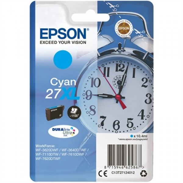 Epson cartucho t2712xl cyan