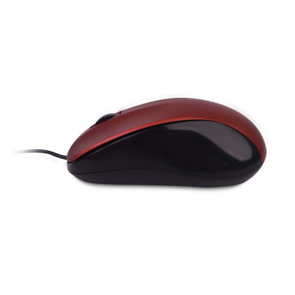 Ngs ratón óptico wired red