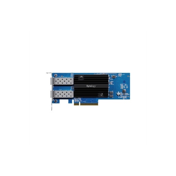 Synology e25g30-f2 adaptador 25gbe sfp28 pcie lp