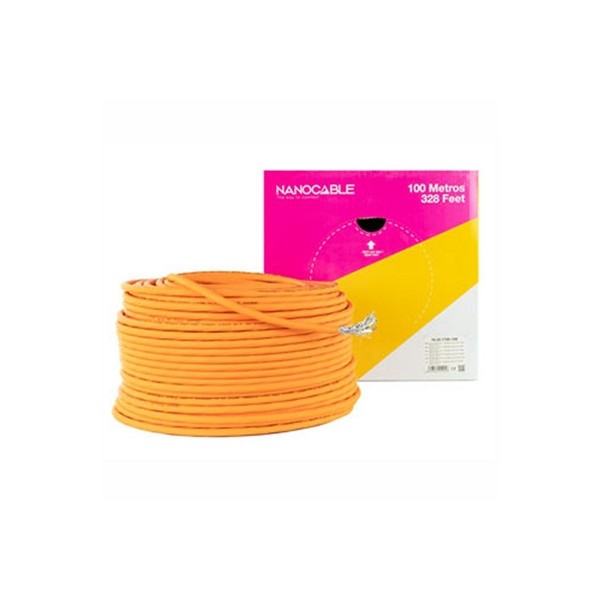 Nanocable cable red cat7 cpr lszh awg23 100m