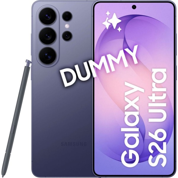 Samsung dummy s26 ultra / maqueta samsung galaxy s26 ultra en color violeta